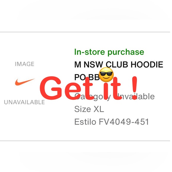 Nike Sportswear Club Fleece Men's Pullover Hoodie Sweatshirt Size XL FV4049-451 - Picture 9 of 9